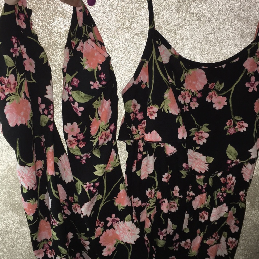 Floral jumpsuit